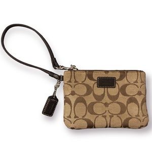 Coach Signature C Wristlet